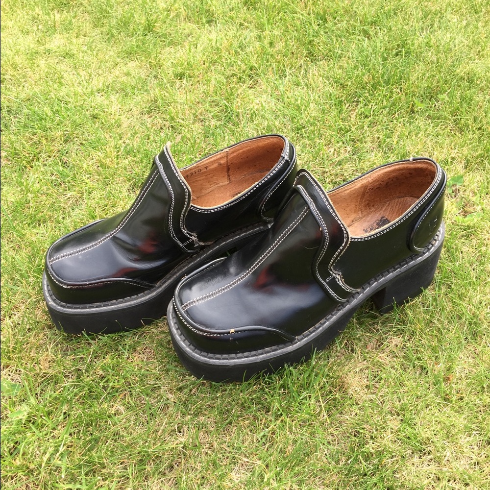 John Fluevog Vintage 90s Punk Goth Platforms